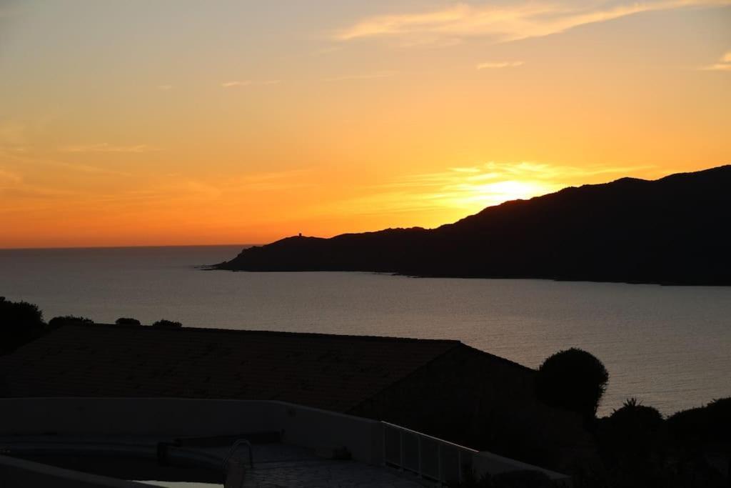 Chez Adrien 108-Appartement Magnifique Vue Mer Piscine Chauffee Serra-di-Ferro Kültér fotó