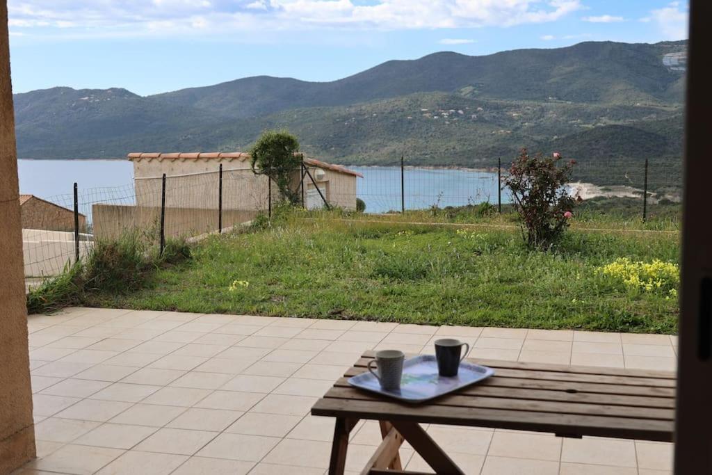 Chez Adrien 108-Appartement Magnifique Vue Mer Piscine Chauffee Serra-di-Ferro Kültér fotó