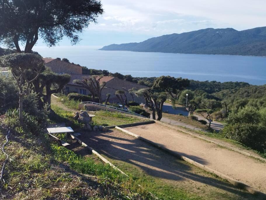 Chez Adrien 108-Appartement Magnifique Vue Mer Piscine Chauffee Serra-di-Ferro Kültér fotó