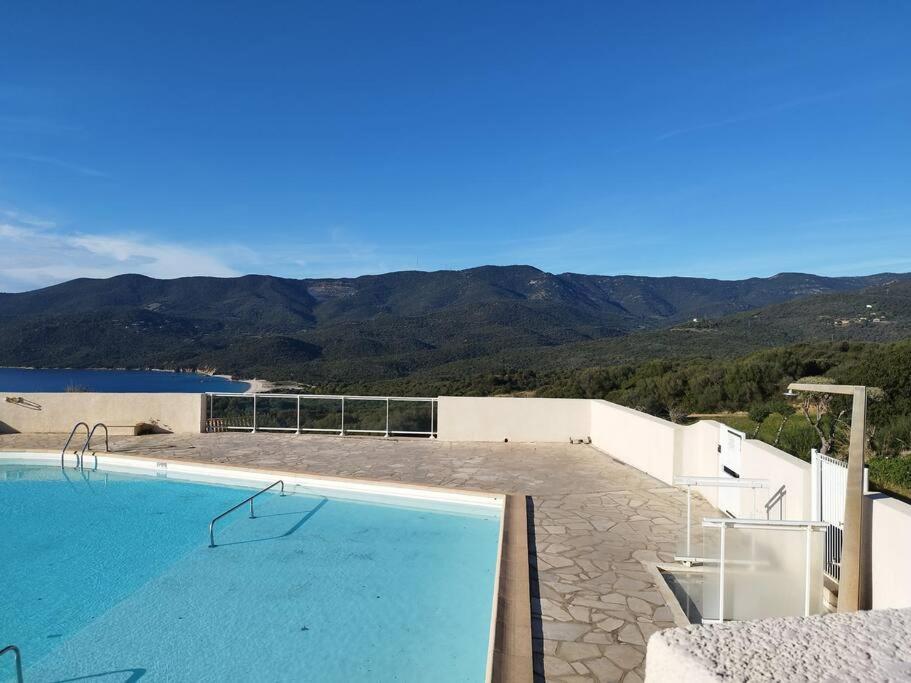 Chez Adrien 108-Appartement Magnifique Vue Mer Piscine Chauffee Serra-di-Ferro Kültér fotó