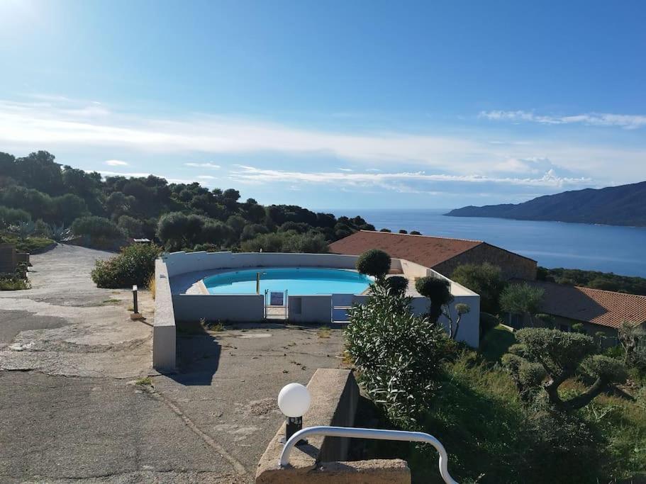 Chez Adrien 108-Appartement Magnifique Vue Mer Piscine Chauffee Serra-di-Ferro Kültér fotó